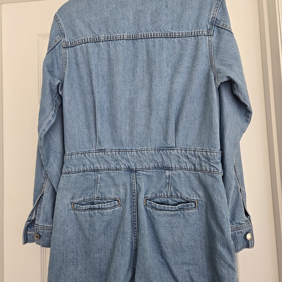 Universal Thread Light Blue Denim Jumpsuit - Picture 7 of 12